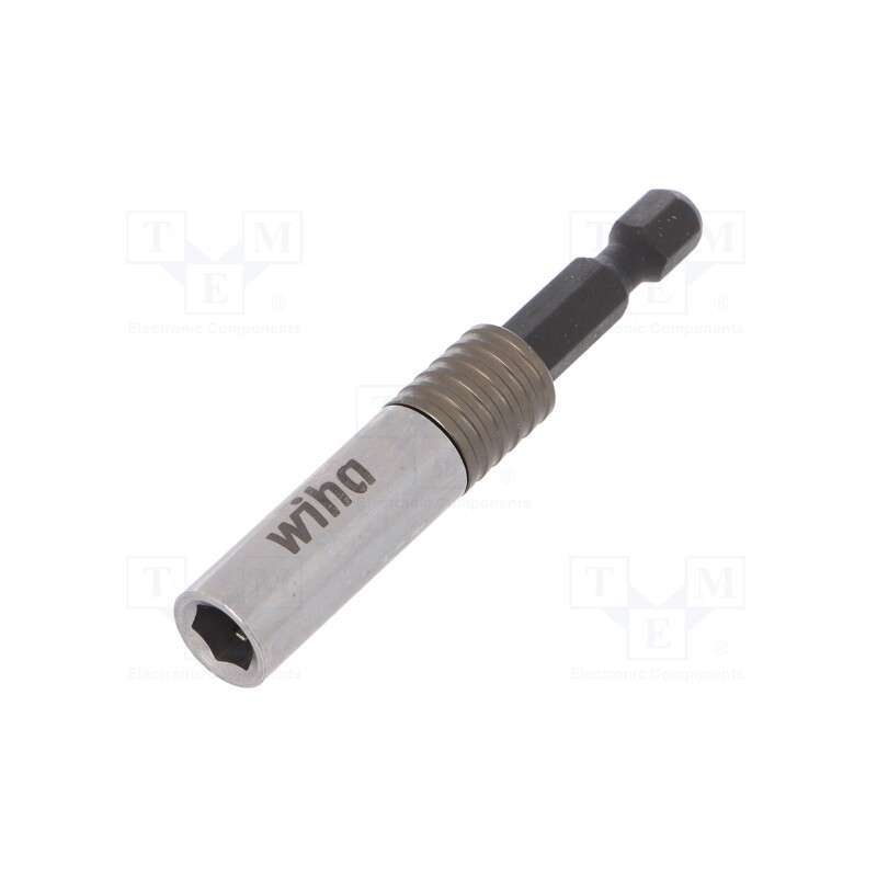 1 pcs x WIHA - 39134 - Holders for screwdriver bits, Socket: 1/4', Overall len: 66mm