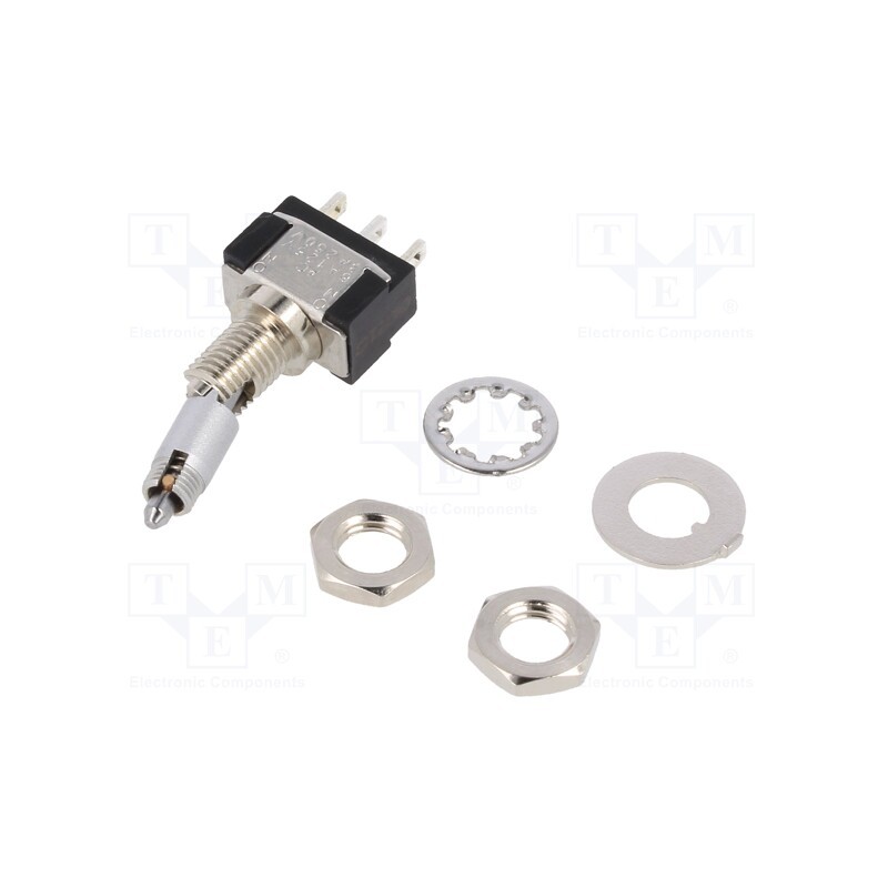 1 pcs x KNITTER-SWITCH - MTL 106 D - Switch: toggle, Pos: 2, SPDT, ON-ON, 6A/125VAC, 6A/6VDC, -45÷140°C