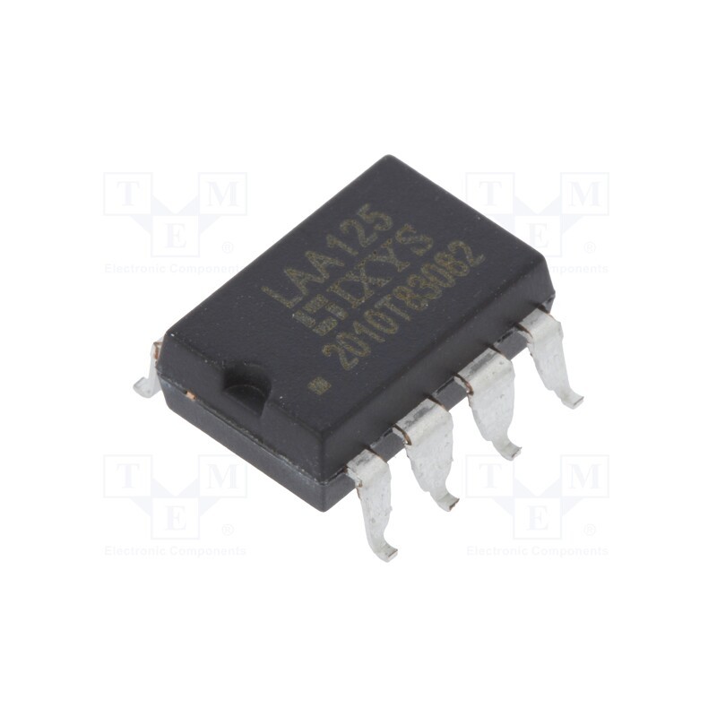 1 pcs x IXYS - LAA125S - Relay: solid state, SPST-NO x2, Icntrl max: 50mA, 170mA, 16Ω, SMT