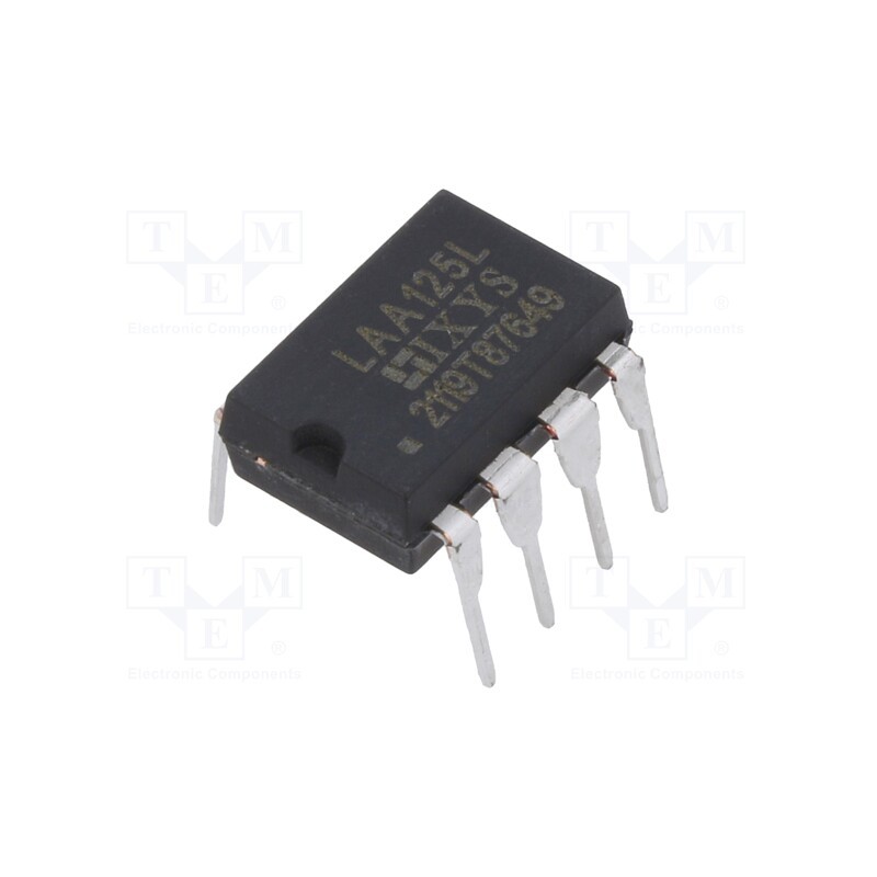1 pcs x IXYS - LAA125L - Relay: solid state, SPST-NO x2, Icntrl max: 50mA, 170mA, 16Ω, THT