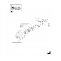 Collar New Holland TD Case JX 5087034 CNH