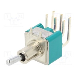 1 pcs x KNITTER-SWITCH - STM 206 N-RA - Switch: toggle, Pos: 2, DPDT, ON-ON, 6A/125VAC, 6A/6VDC, -20÷80°C