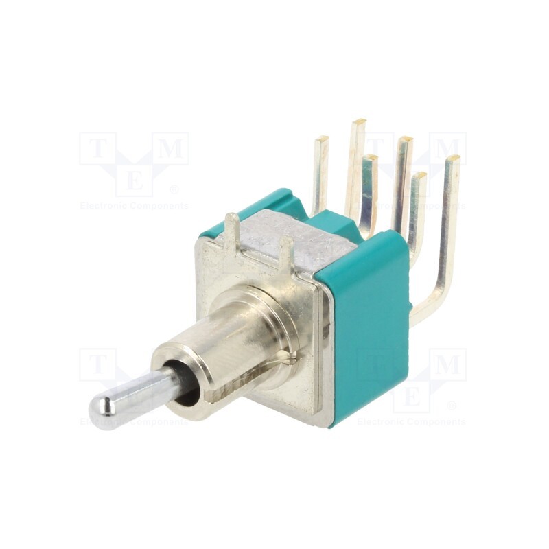 1 pcs x KNITTER-SWITCH - STM 206 N-RA - Switch: toggle, Pos: 2, DPDT, ON-ON, 6A/125VAC, 6A/6VDC, -20÷80°C