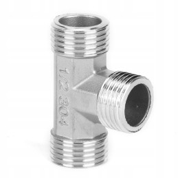 1 2 triple stainless steel external thread