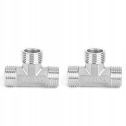 1 2 triple stainless steel external thread