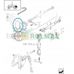 New Holland T3000 TCE 87289609 mount