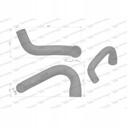 Lower radiator hose 402205r1 Warynski