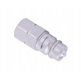 Hydraulic quick connector, plug M22x1, 5 female threads