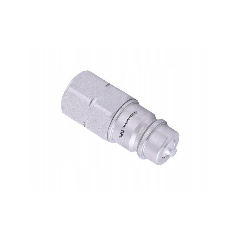 Hydraulic quick connector, plug M22x1, 5 female threads