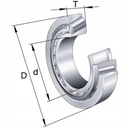 Bearing 30307 pbf Polish 35x80x22 75