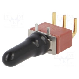 1 pcs x C&K - E121SD1AGE - Switch: push-button, Pos: 2, SPDT, 1A/120VAC, 1A/28VDC, ON-(ON)