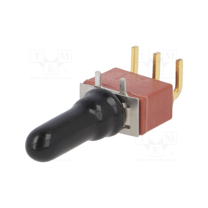 1 pcs x C&K - E121SD1AGE - Switch: push-button, Pos: 2, SPDT, 1A/120VAC, 1A/28VDC, ON-(ON)