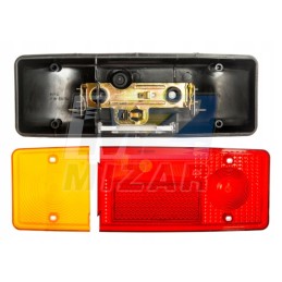 C 360 rear lamp, combined trailer reflector, lp