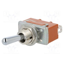 1 pcs x PANASONIC - T115FULCSAFJ - Switch: toggle, Pos: 2, SPDT, ON-(ON), Leads: for soldering