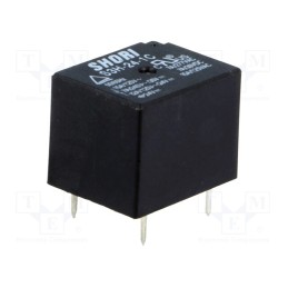 1 pcs x SHORI ELECTRIC - S3H-24-1C - Relay: electromagnetic, SPDT, Ucoil: 24VDC, Icontacts max: 15A