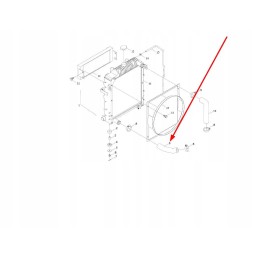 Tc02131020001 radiator outlet hose
