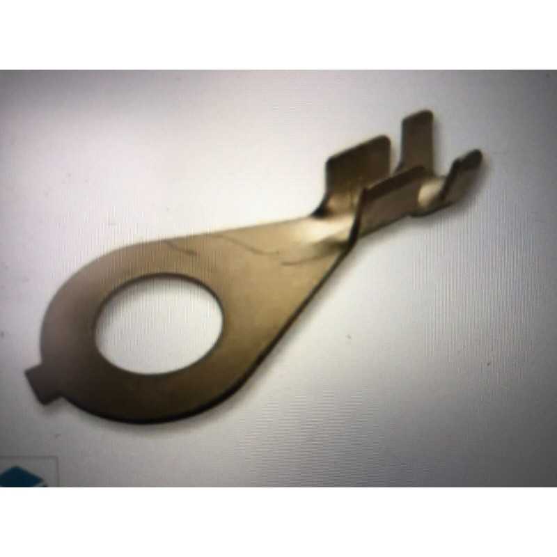 10 x 626034-2 Ring Tongue Terminal, 1/4, 13 AWG, 2.5 mm², AMPLIVAR