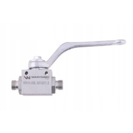 2-way hydraulic ball valve 2 2 m14x1 5 08