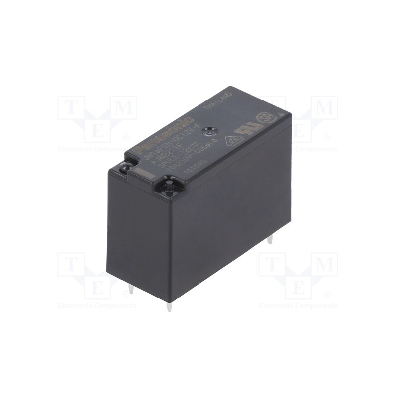 1 pcs x PANASONIC - JW1AFSN12FT - Relay: electromagnetic, SPST-NO, Ucoil: 12VDC, Icontacts max: 10A