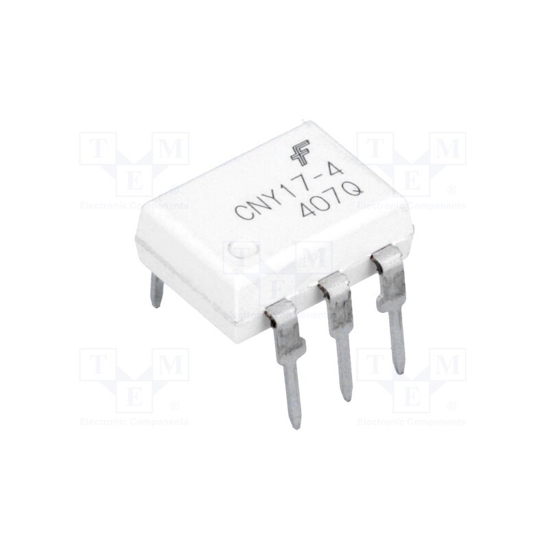 2 pcs x ONSEMI - CNY174M - Optocoupler, THT, Ch: 1, OUT: transistor, Uinsul: 4.17kV, Uce: 100V