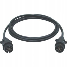 Electric cable 3 5 m 5 cores 2 plugs