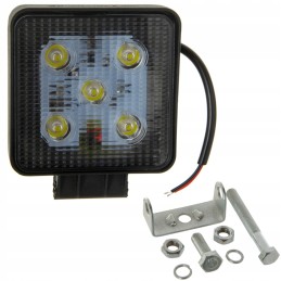 5 LED work halogen lamp 15w 12v 24v searchlight