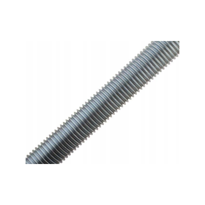 Threaded rod m8x1000mm class 8 8 din975 galvanized