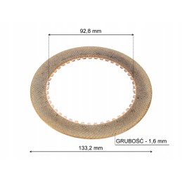 Friction disc john deere ar39128 re227812