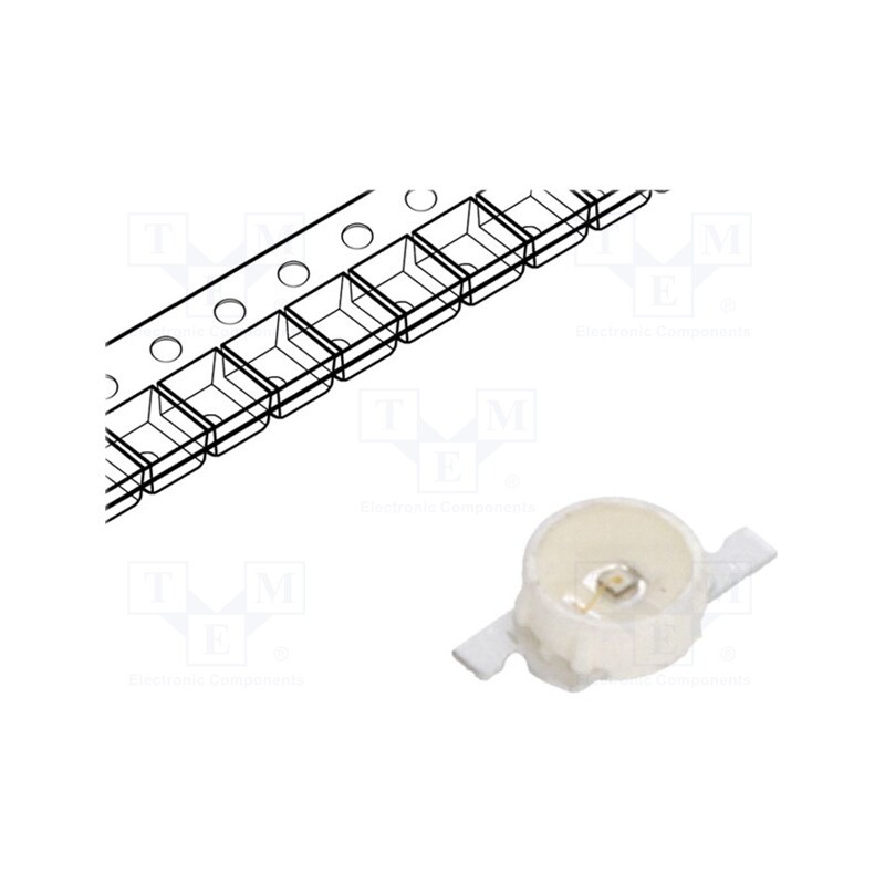 2 pcs x ams OSRAM - LB P4SG-S2U1-35-45-20-S - LED, SMD, blue, 224÷560mcd, Ø2.1mm, 120°, 2.9÷3.7V, 20mA, Front: flat