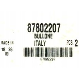 Cnh industrial 87802207 head screw new holland