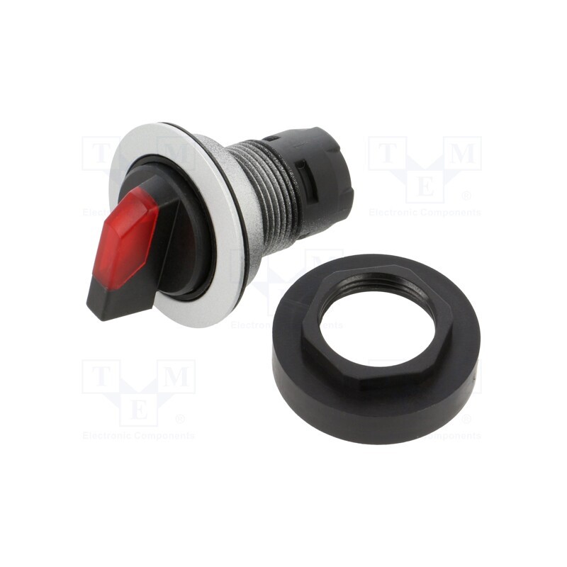 1 pcs x SCHLEGEL - RRJSTBL_RT - Switch: rotary, 22mm, Stabl.pos: 1, depending on the holder, IP65
