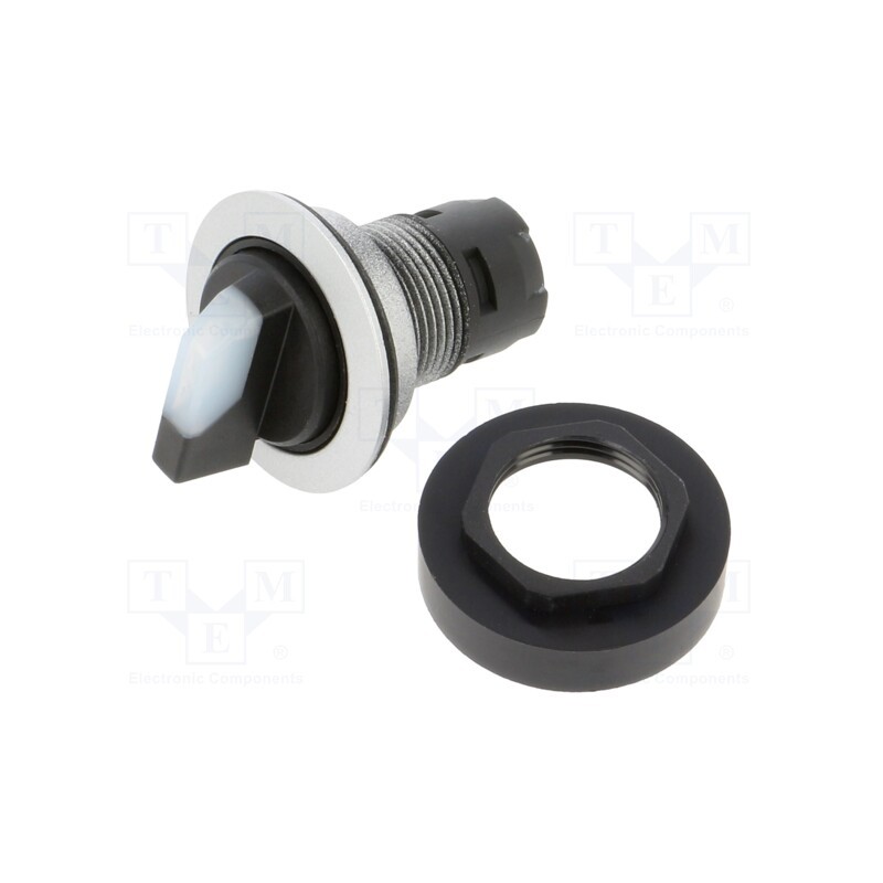 1 pcs x SCHLEGEL - RRJSTBL_KL - Switch: rotary, 22mm, Stabl.pos: 1, depending on the holder, IP65