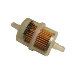 Universal flow fuel filter for 8mm hose