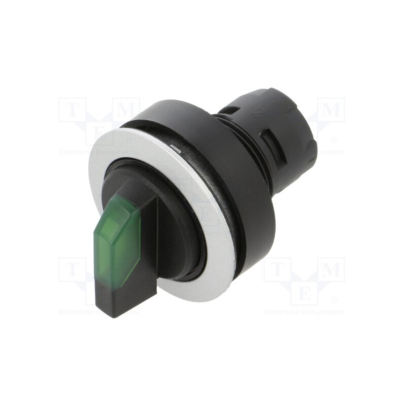 1 pcs x SCHLEGEL - RRJSTBL_GN - Switch: rotary, 22mm, Stabl.pos: 1, depending on the holder, IP65
