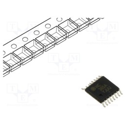 3 pcs x ONSEMI - MC74HC365ADTR2G - IC: digital, 3-state,buffer,hex, Ch: 6, CMOS, SMD, TSSOP16, HC, HC