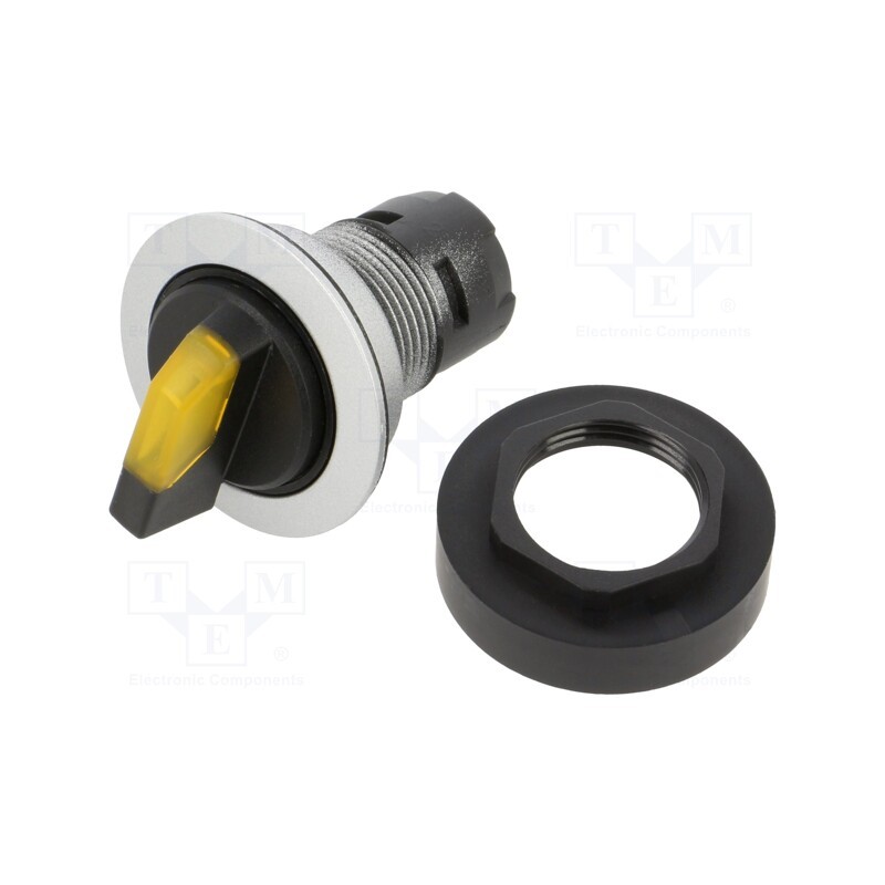 1 pcs x SCHLEGEL - RRJSTBL_GB - Switch: rotary, 22mm, Stabl.pos: 1, depending on the holder, IP65