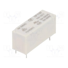1 pcs x HONGFA RELAY - HF118F/024-1ZS1T - Relay: electromagnetic, SPDT, Ucoil: 24VDC, 10A, 10A/250VAC, PCB