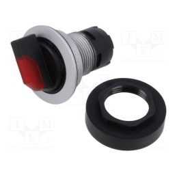 1 pcs x SCHLEGEL - RRJSTAL_RT - Switch: rotary, 22mm, Stabl.pos: 1, depending on the holder, IP65