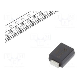 5 pcs x DIODES INCORPORATED - SMBJ33A-13-F - Diode: TVS, 600W, 36.7V, 11.3A, unidirectional, SMB,