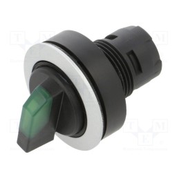 1 pcs x SCHLEGEL - RRJSTAL_GN - Switch: rotary, 22mm, Stabl.pos: 1, depending on the holder, IP65