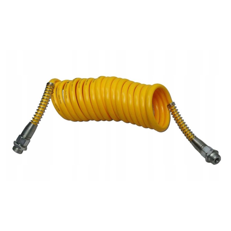 Spiral cable m22x1 5 4 5m yellow Polmo