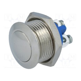 1 pcs x APEM - AV1630C900 - Switch: vandal resistant, Pos: 2, SPST-NO, 0.2A/48VAC, 0.1A/48VDC