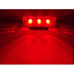 Red LED lamp 12v 24v stop signaling