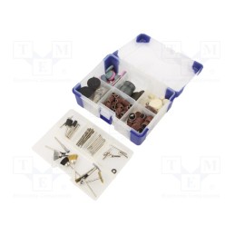 1 set x PG TOOLS - PG290A - Acces.for drills, 290pcs.