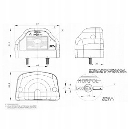LED board lighting lamp 12v 24v white