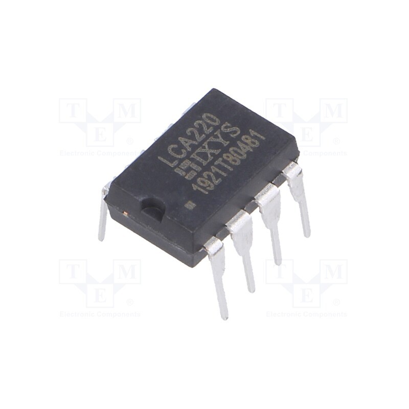 1 pcs x IXYS - LCA220 - Relay: solid state, SPDT, Icntrl max: 100mA, 120mA, max.250VAC