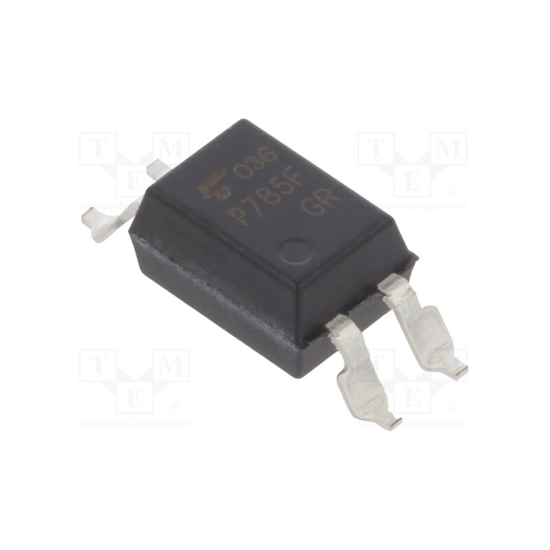 2 pcs x TOSHIBA - TLP785F(GR-LF7.F(C - Optocoupler, SMD, Ch: 1, OUT: transistor, Uinsul: 5kV, Uce: 80V, DIP4