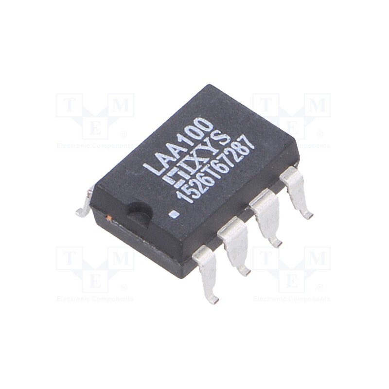 1 pcs x IXYS - LAA100S - Relay: solid state, SPST-NO x2, Icntrl max: 50mA, 120mA, 25Ω, SMT