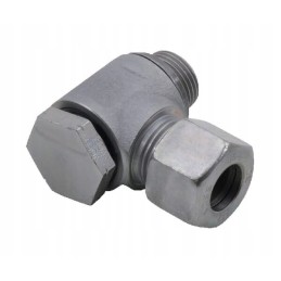 Swivel threaded angle connector 10l r3 8