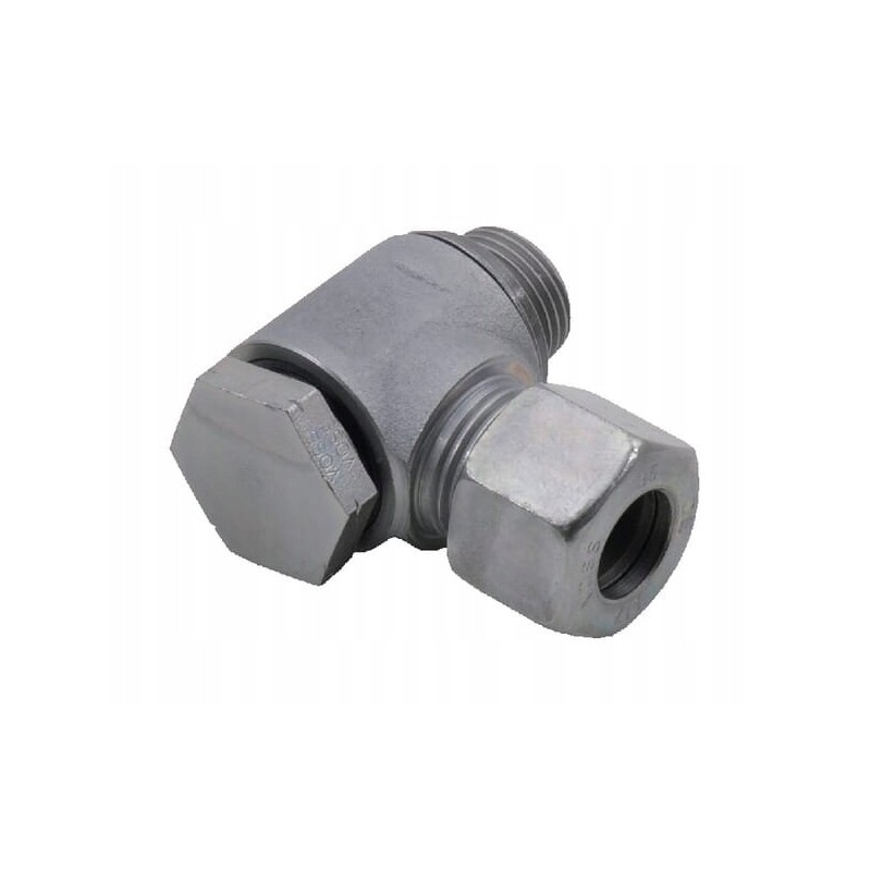 Swivel threaded angle connector 10l r3 8